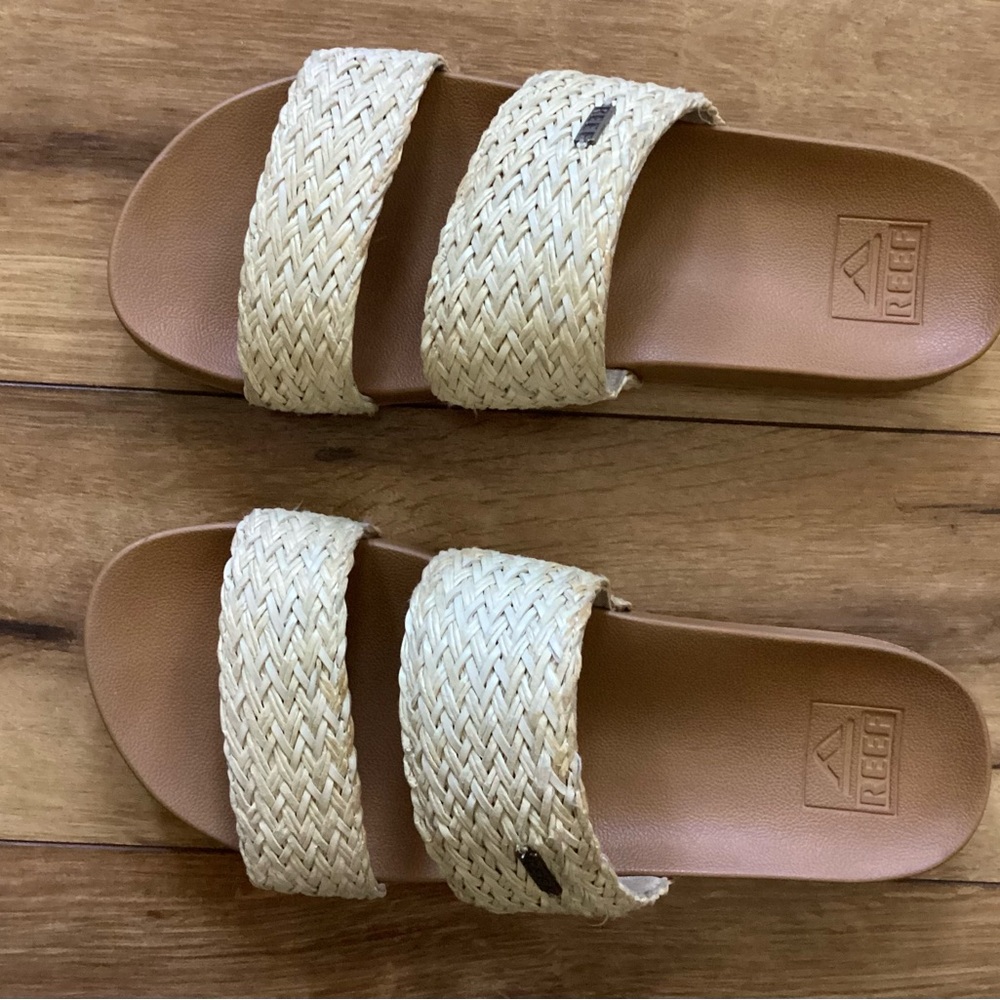 Reef Women's Cushion Vista Braid Sandal, Size 6